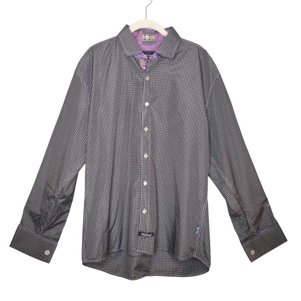 Scott Weiland English Laundry Mens XXL Black Cotton Button Down STP Rockabilly